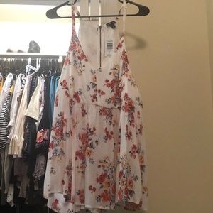 Torrid brand tank with flowers